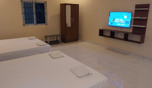 Habitación cuádruple superior, vistas al jardín