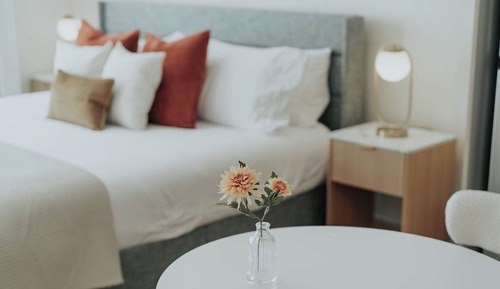 Apartamento, balcón, vistas a la ciudad