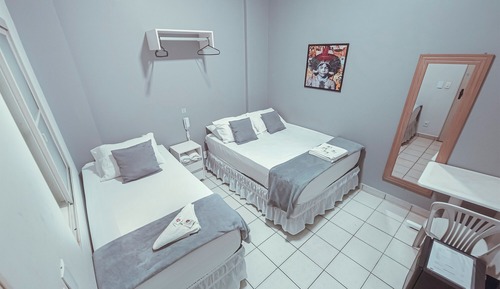 Habitación triple, baño privado