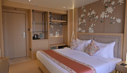 Habitación Deluxe con 1 cama doble o 2 individuales, vistas a la colina