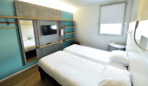 Habitación con 2 camas individuales, 2 camas individuales