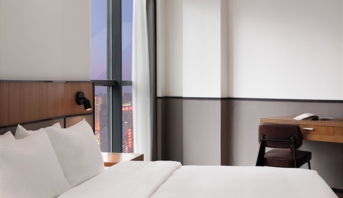 Habitación doble superior, vistas a la ciudad