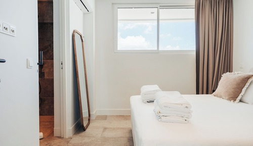Apartamento Deluxe, balcón