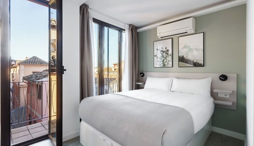 Apartamento Confort, balcón