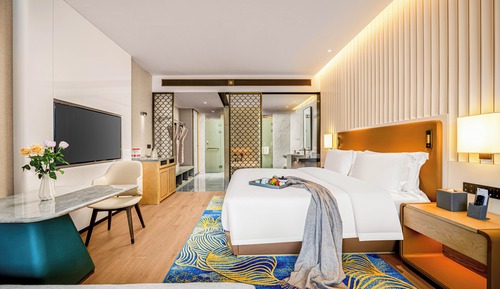 Habitación individual Deluxe, 1 cama de matrimonio grande, balcón