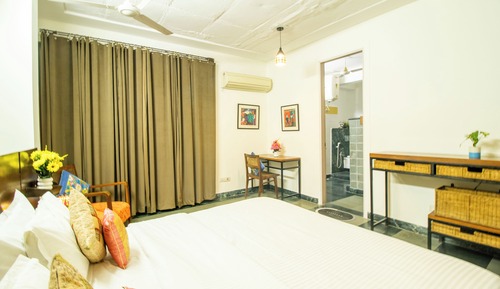 Habitación estándar, baño privado, vistas al jardín