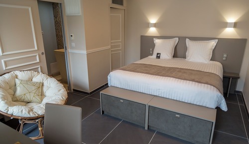 Habitación con 1 cama doble o 2 individuales