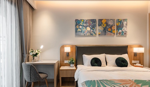 Apartamento Deluxe, varias camas, vistas a la ciudad