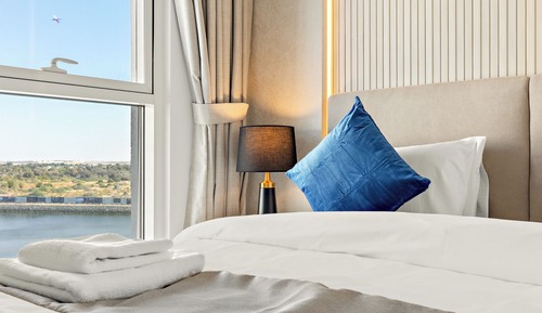 Apartamento Elite, balcón, vistas al canal