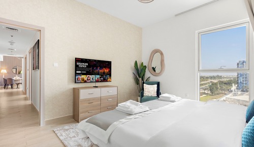 Apartamento Confort, balcón, vistas parciales al lago