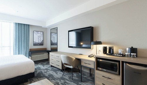 Habitación estándar, 1 cama de matrimonio grande con sofá cama (Euro Bathroom)
