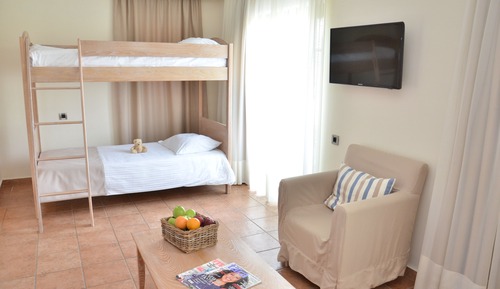 Habitación cuádruple familiar, balcón
