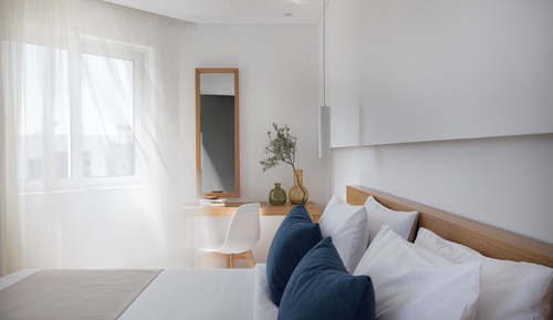 Habitación básica doble, balcón