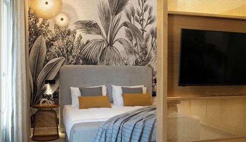 Suite de lujo, balcón