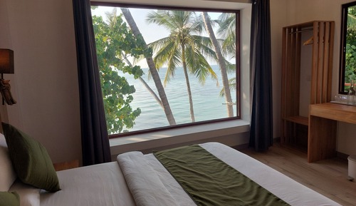 Habitación Deluxe con 1 cama doble o 2 individuales, 1 habitación, vistas al mar