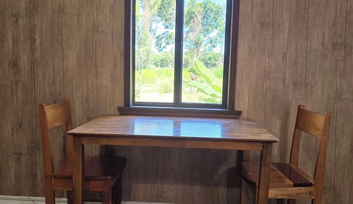 Estudio, 1 cama de matrimonio, vistas al jardín