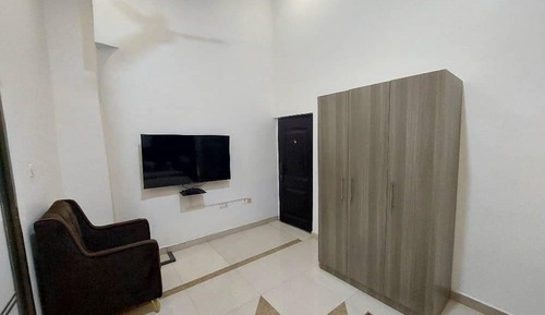 Estudio de lujo, 1 cama doble, cocina básica, vistas a la colina