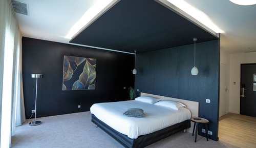 Habitación doble superior, vistas al jardín