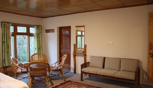 Habitación cuádruple Confort, vistas a la montaña