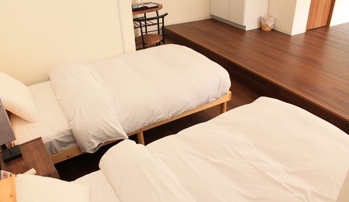 Habitación cuádruple Deluxe, varias camas, no fumadores, en la zona del jardín