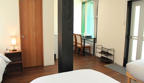 Habitación cuádruple Grand, varias camas, no fumadores, en la zona del jardín