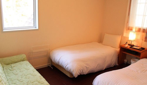 Habitación City doble, 2 camas individuales, no fumadores, en la zona del patio