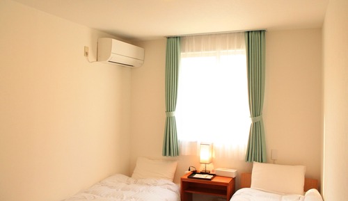 Habitación Business doble, 2 camas individuales, no fumadores, en la zona del patio