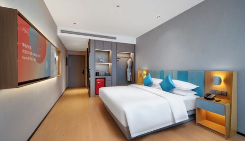 Habitación individual superior, vistas a la ciudad