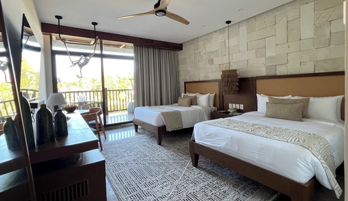 Habitación Deluxe doble, balcón, vistas al jardín