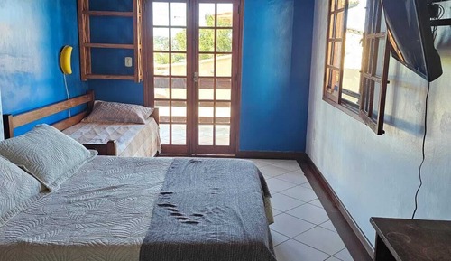 Habitación cuádruple estándar, vistas al jardín