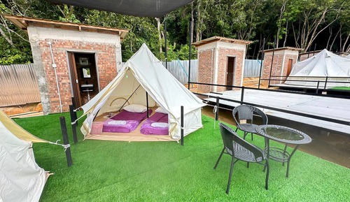 Tienda básica, 2 camas individuales