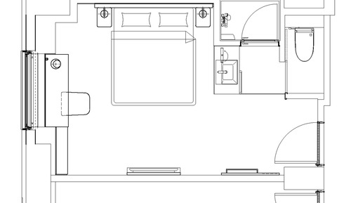 Habitación doble superior, no fumadores