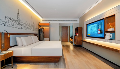 Habitación Business individual, vistas a la ciudad