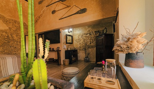 Habitación doble, 1 cama de matrimonio grande, baño privado