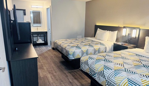 Habitación estándar, 2 camas de matrimonio, no fumadores, cocina básica
