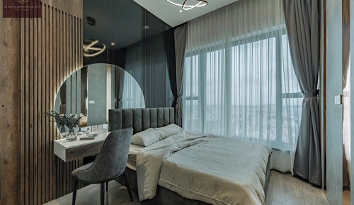 Apartamento presidencial, 3 habitaciones, balcón, vistas a la ciudad