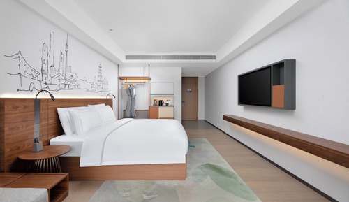 Habitación individual básica, 1 cama de matrimonio grande, no fumadores