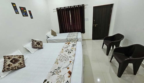Habitación familiar, vistas al jardín