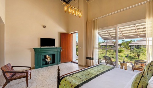Suite familiar, vistas al jardín