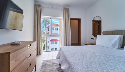 Apartamento Deluxe, balcón, vistas parciales al mar