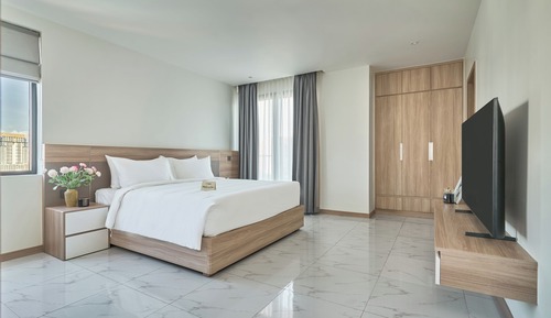 Habitación triple clásica, vistas a la ciudad