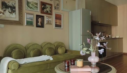 Apartamento Deluxe, 1 habitación, balcón, vistas a la ciudad