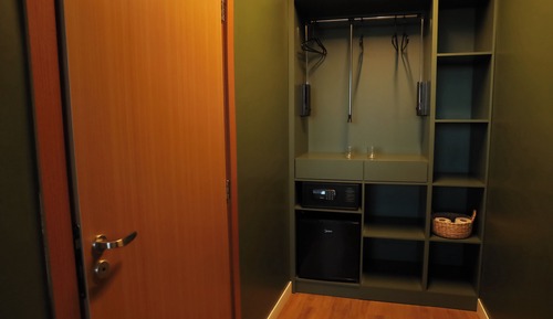 Habitación familiar doble, accesible en silla de ruedas, vistas a la ciudad