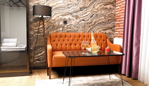 Habitación romántica, bañera de hidromasaje