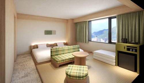 Habitación Deluxe con 2 camas individuales, no fumadores