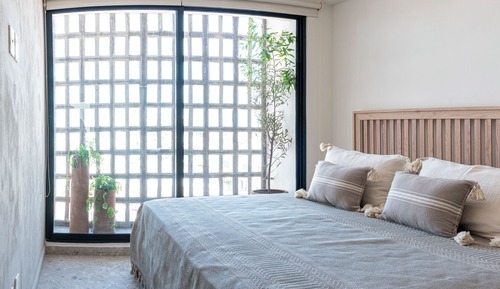 Apartamento estándar, 1 cama de matrimonio grande con sofá cama