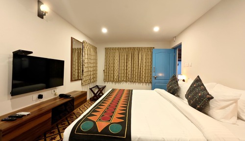 Habitación Club doble, vistas al jardín
