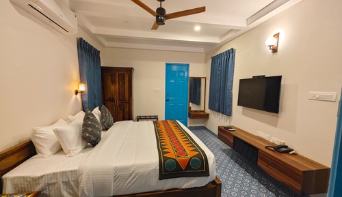 Habitación Confort doble, vistas al jardín