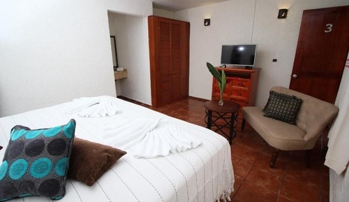 Habitación básica doble de uso individual, vistas a la piscina