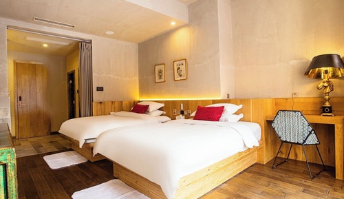 Habitación superior con 2 camas individuales